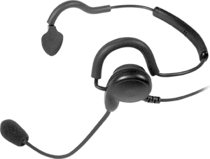 <b>"PATRIOT" SPM-1400 Series - Light Weight Headset: </b>Behind-the-head headset with noise-cancelling boom microphone and earphone. Can be upgraded to TACTICAL or QD version.