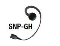 Replacement Parts: G-Hook Swivel earphone with Braided Fiber Cable and SNAP connector.