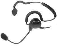 <b>"PATRIOT" SPM-1400 Series - Light Weight Headset: </b>Behind-the-head headset with noise-cancelling boom microphone and earphone. Can be upgraded to TACTICAL or QD version.