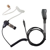 <b><span style='color: blue;'>PRO-GRADE Series</span>  LMC-1AT-M18 Series Economically Priced, Acoustic Tube, Surveillance Kit with Clear tube earphone, rugged PTT for NEW Motorola CLPe series radios.</b>