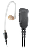SONIC Series - SPM-3000 - Surveillance Kit , Lapel Mic Style (1-wire) with Noise Reducing Mic element and Special Bullet style speaker which tends not to plug up with wax as bad as coiled tubes plus has less audio leakage.