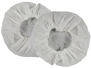 <b>P-EM-HYG</b>: DISPOSABLE CLOTH Ear Pad Covers (pair) - Fits HDS and HBB models with Foam or Gel Ear Pads.